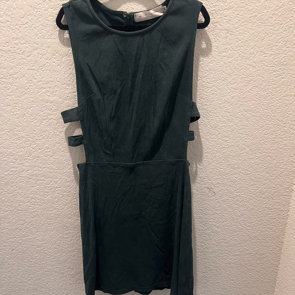 Nectar Green cutout Dress